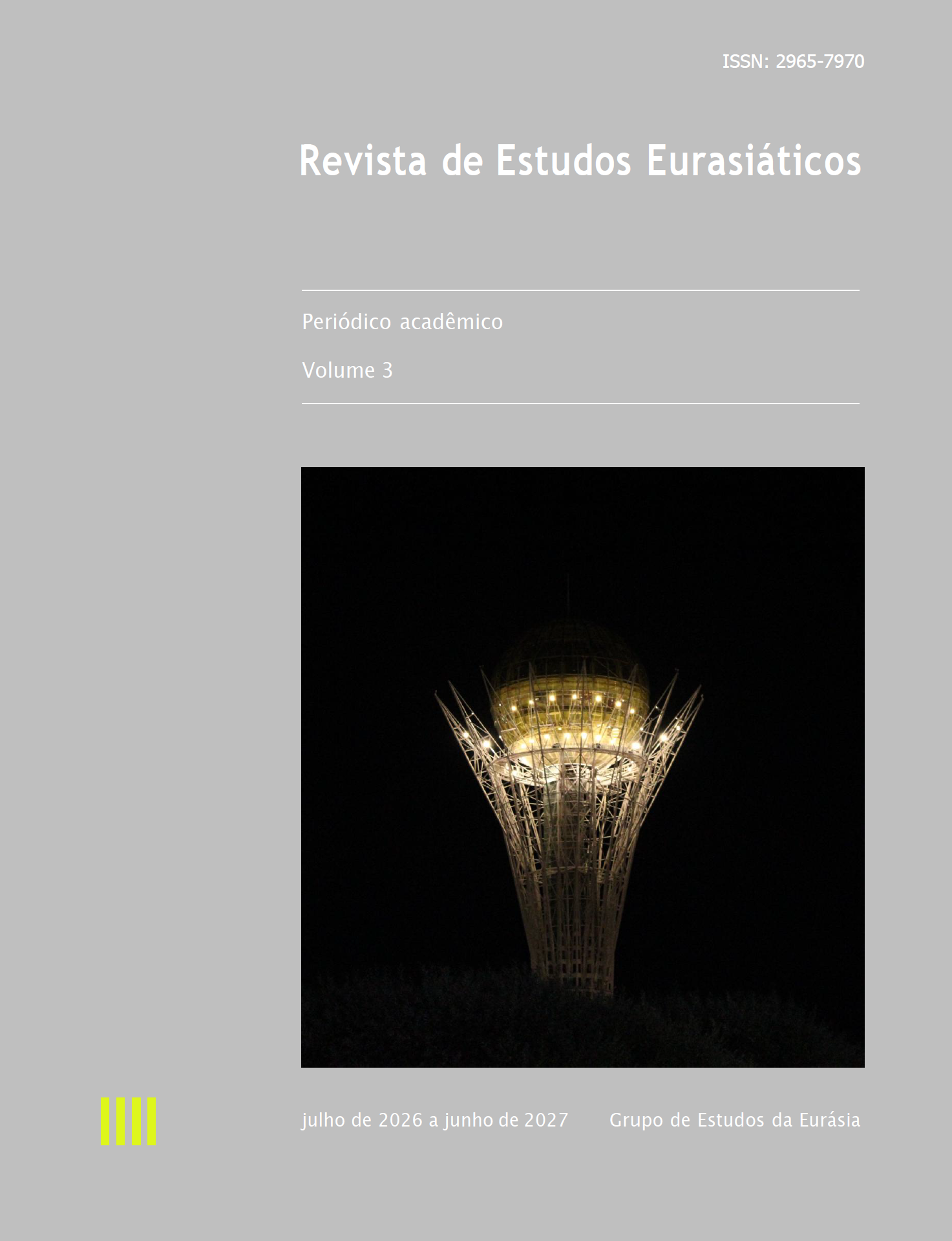 					Visualizar v. 3 (2026): Revista de Estudos Eurasiáticos
				